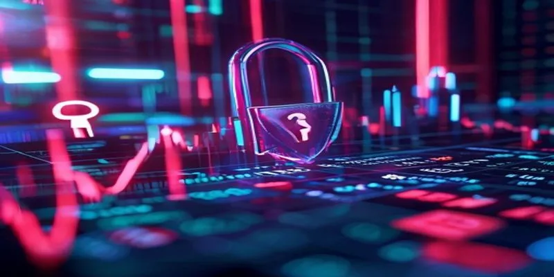یک نمودار مالی صعودی با نماد Lux Trading Firm در پسزمینه و نماد یک قفل روی آی پی ثابت که نشاندهنده امنیت و پایداری برای معاملهگران فاند شده است. - بررسی تکمیلی